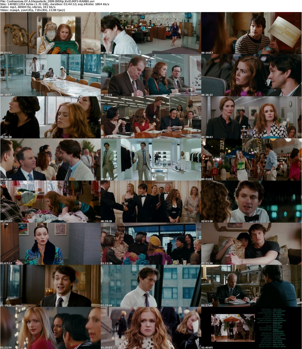 Confessions Of A Shopaholic 2009 BRRip XviD MP3-RARBG