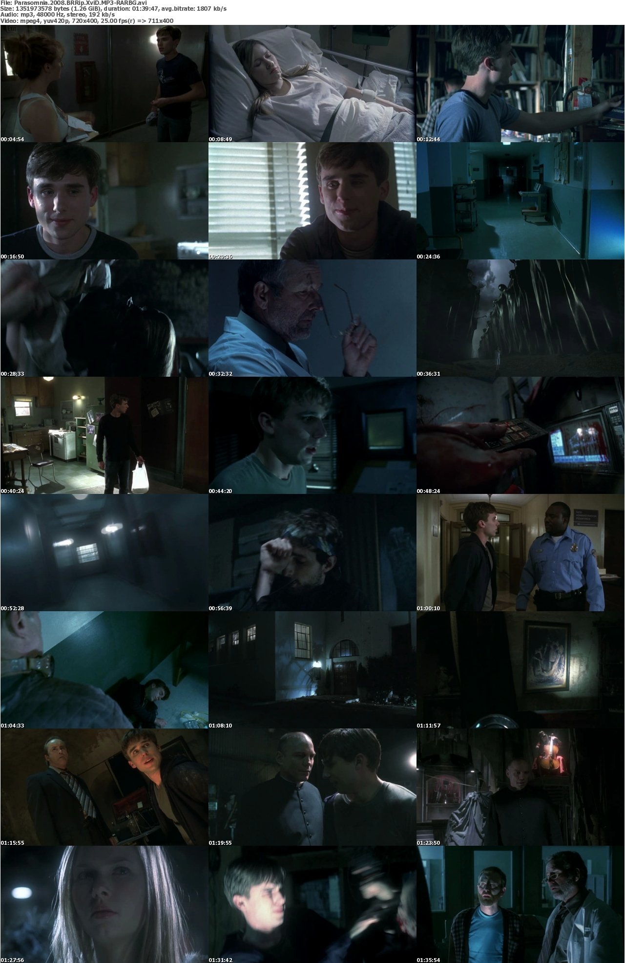 Parasomnia 2008 BRRip XviD MP3-RARBG