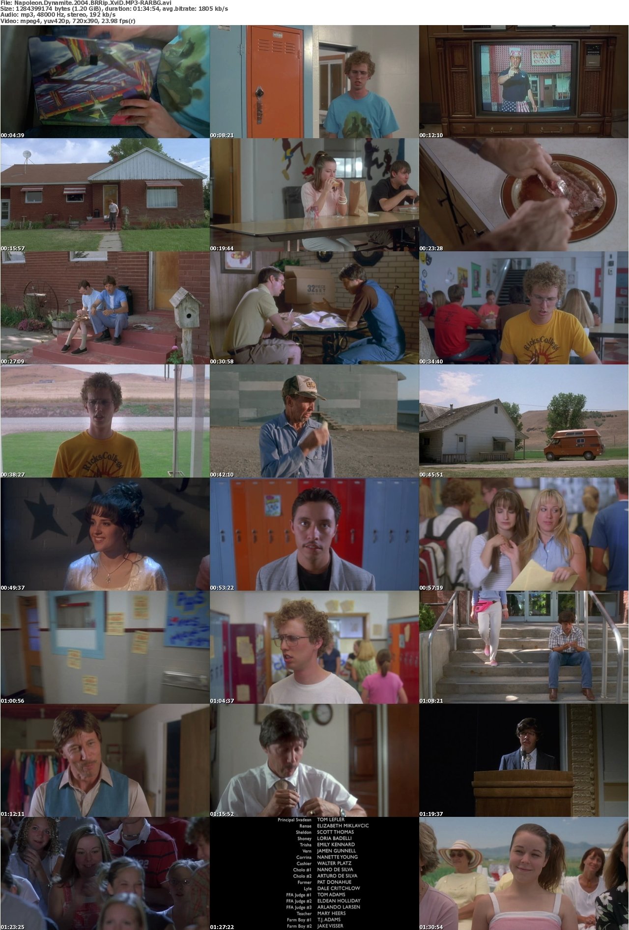 Napoleon Dynamite 2004 BRRip XviD MP3-RARBG
