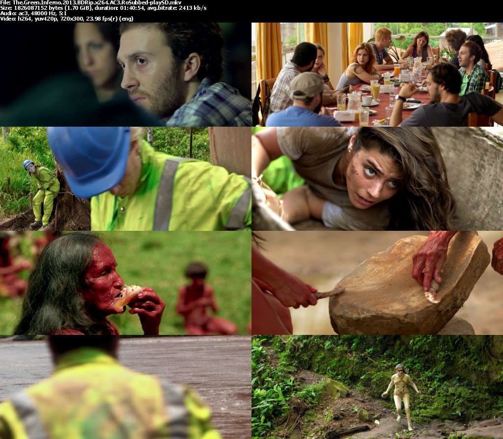 The Green Inferno 2013 BDRip x264 AC3 RoSubbed-playSD.