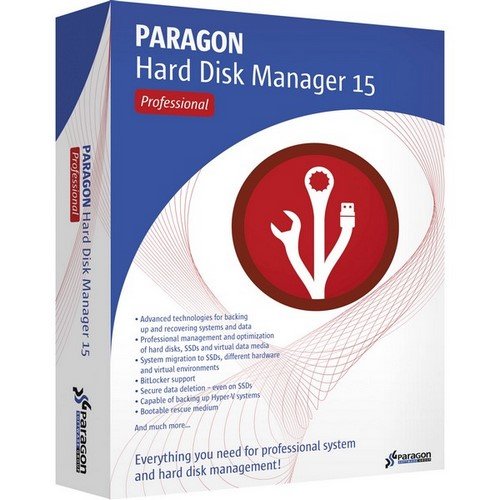 paragon hard disk manager professional 15