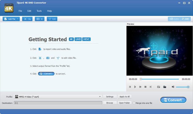 Tipard 4K UHD Converter v8.0.6 Multilingual 