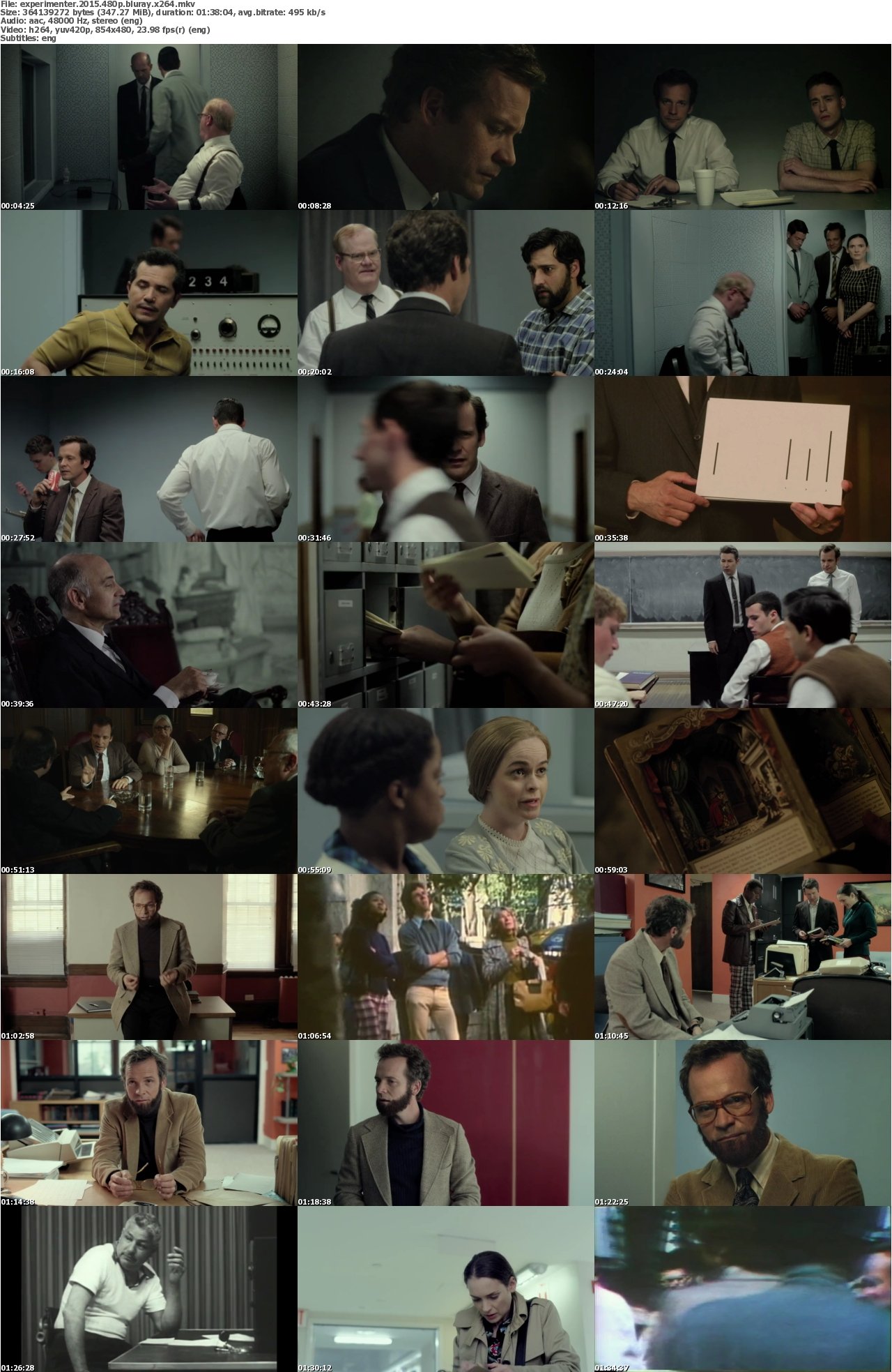 Experimenter 2015 480p BluRay x264