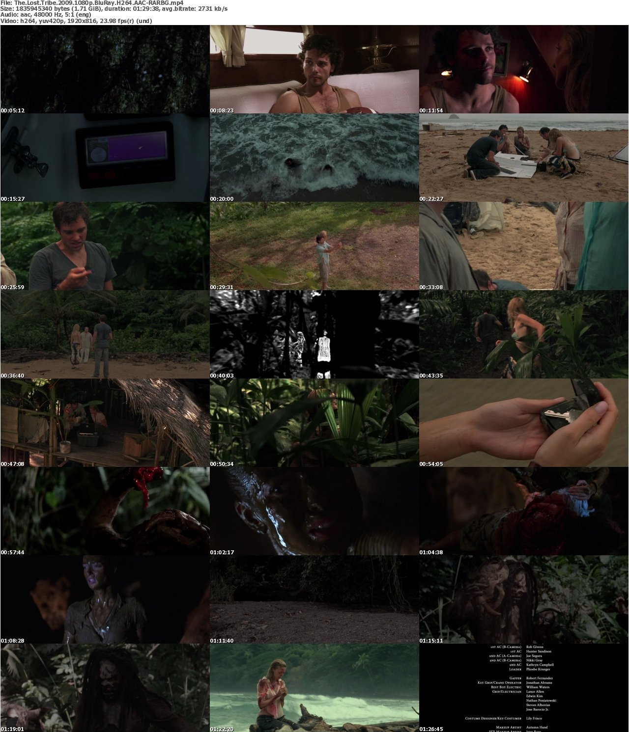 The Lost Tribe 2009 1080p BluRay H264 AAC-RARBG