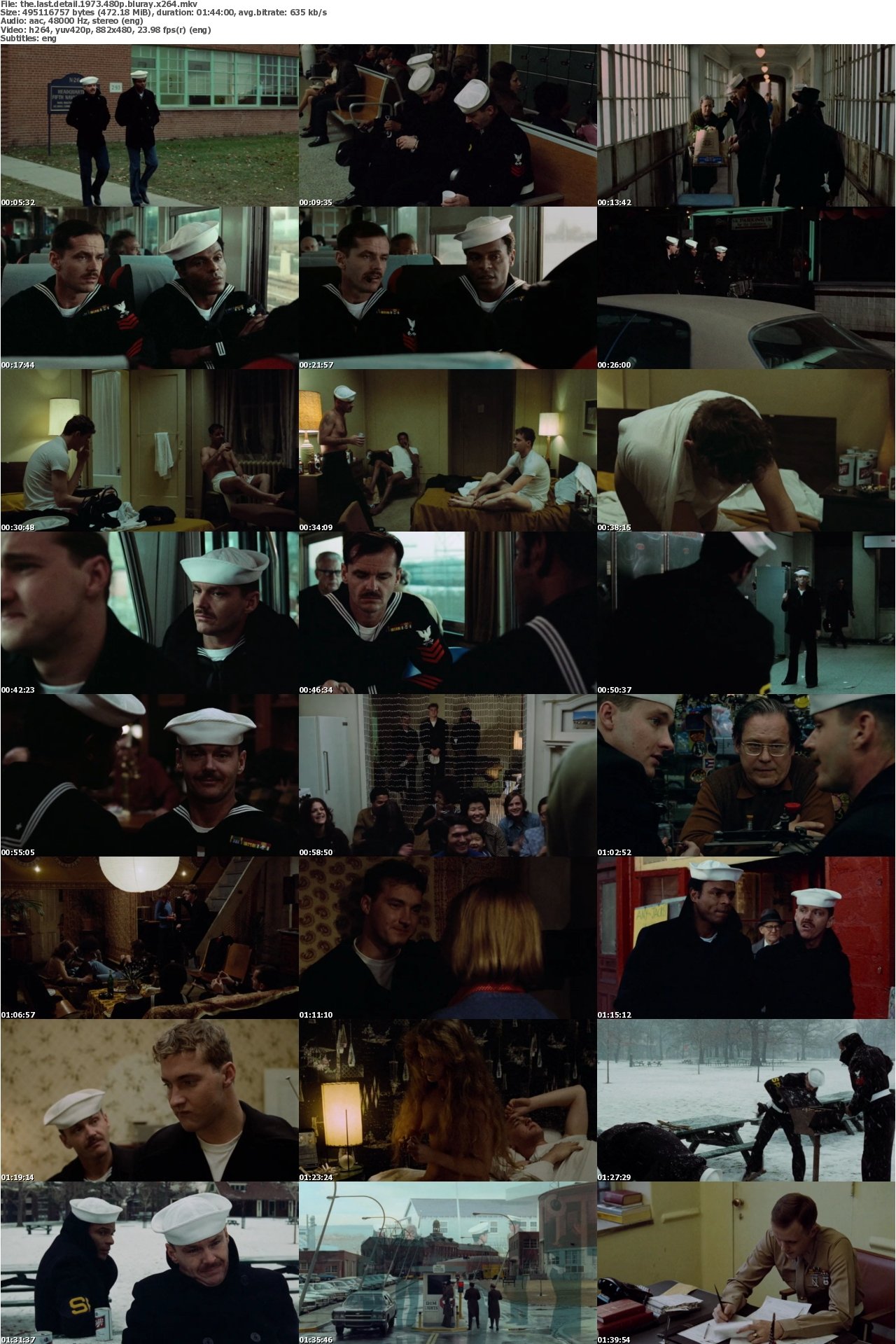 The Last Detail 1973 480p BluRay x264