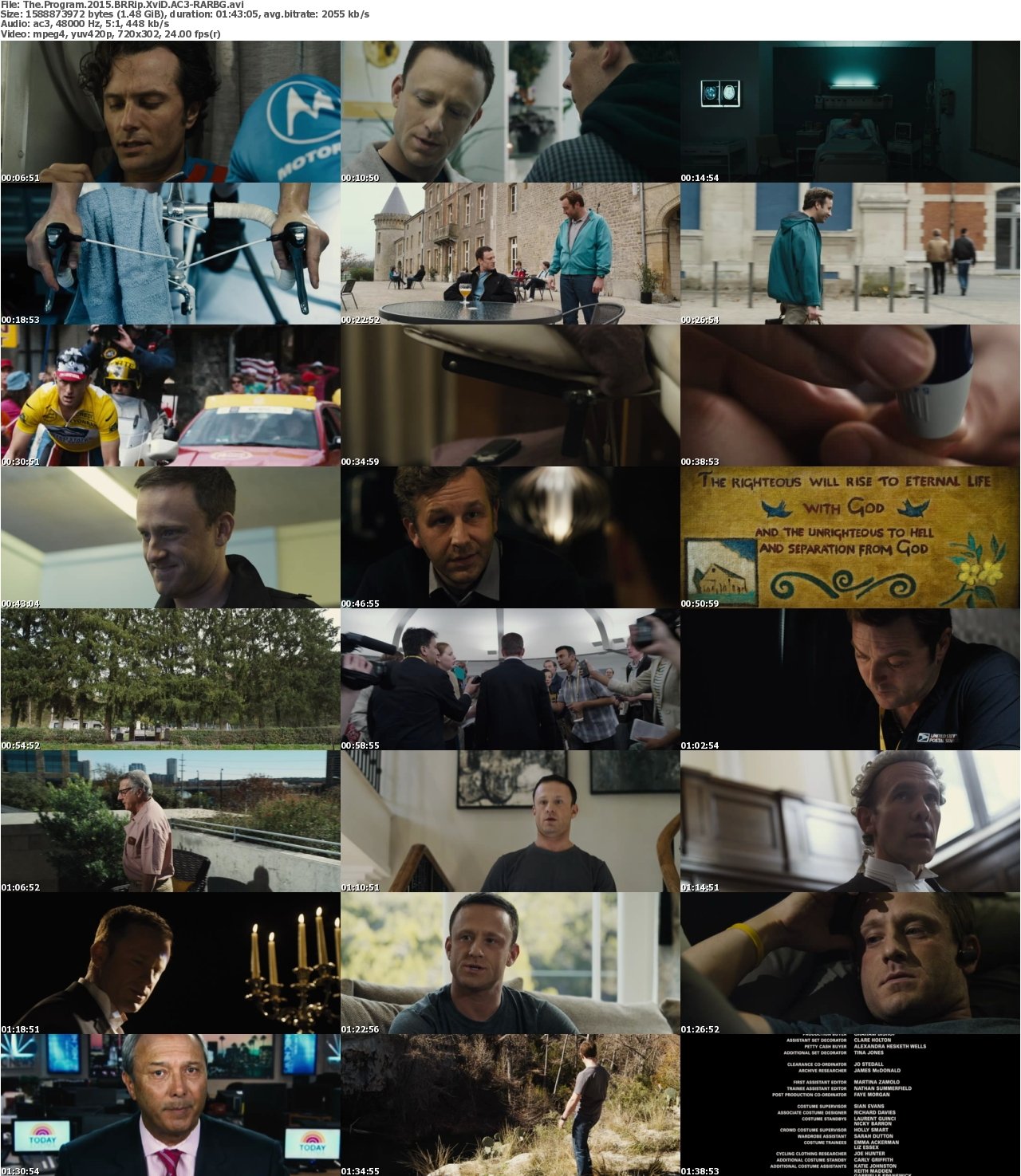 The Program 2015 BRRip XviD AC3-RARBG