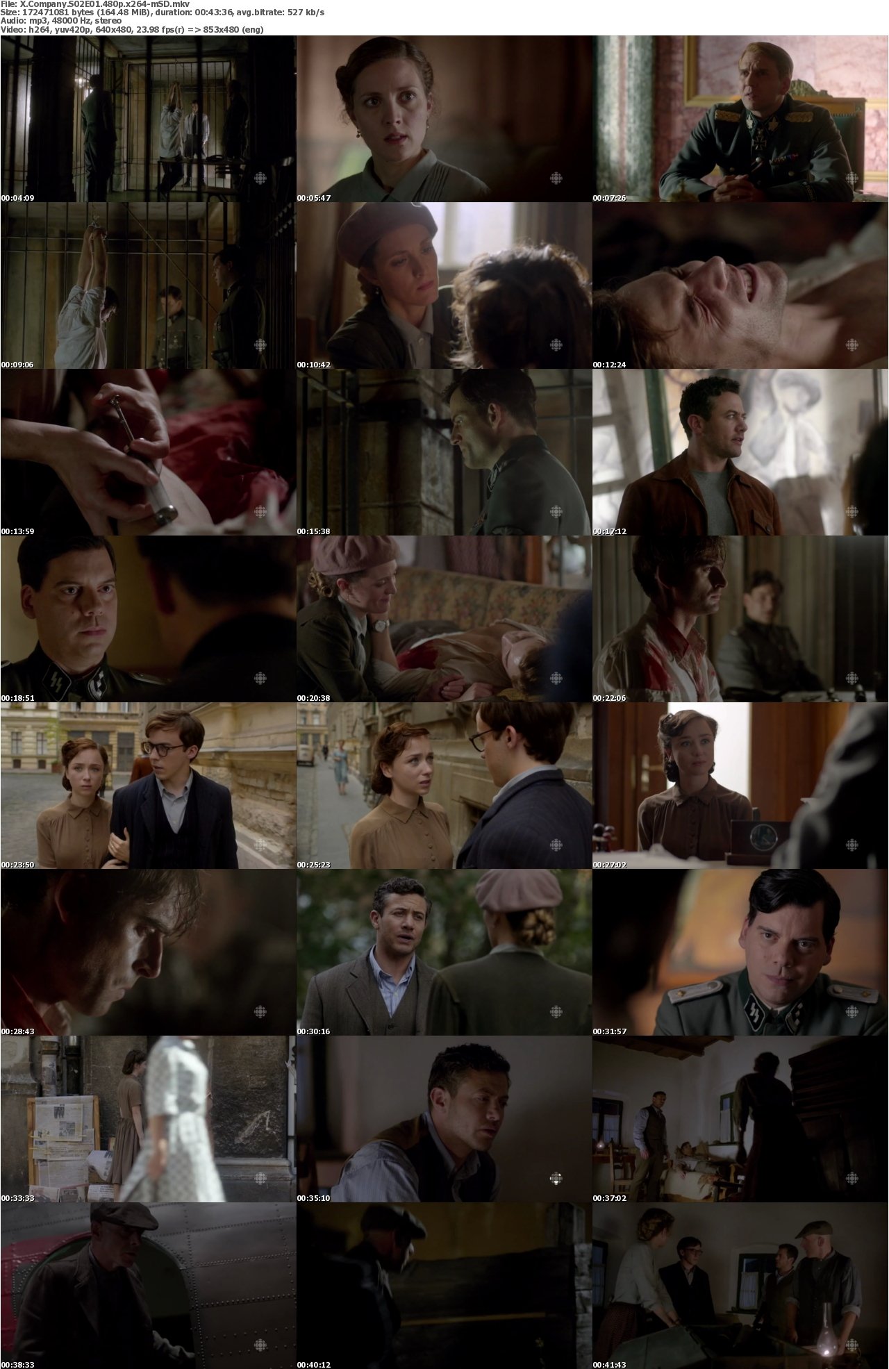 X Company S02E01 480p x264-mSD