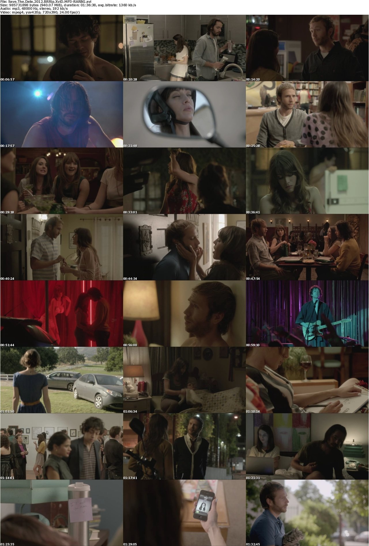 Save The Date 2012 BRRip XviD MP3-RARBG