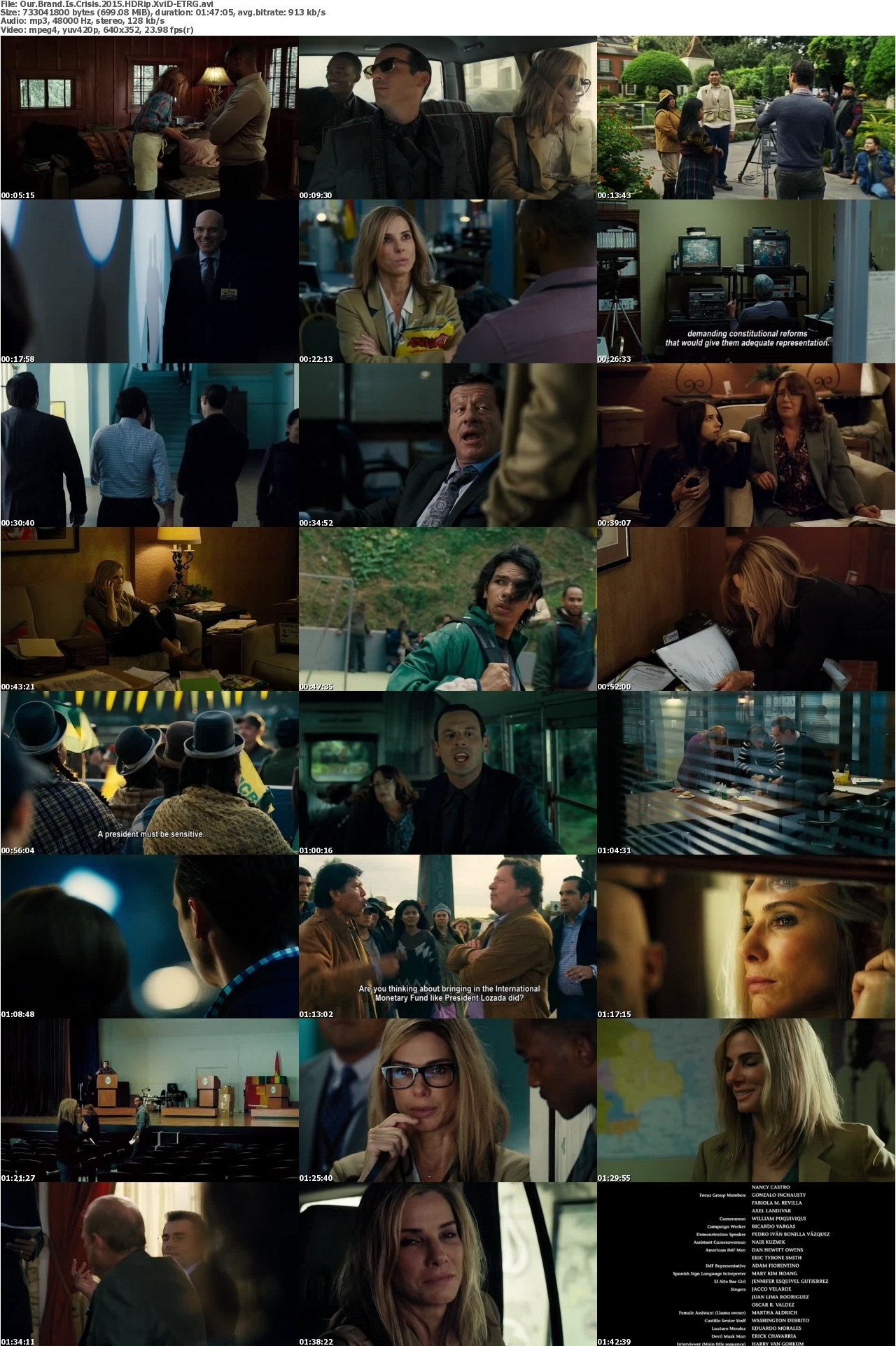 Our Brand Is Crisis 2015 HDRip XviD-ETRG
