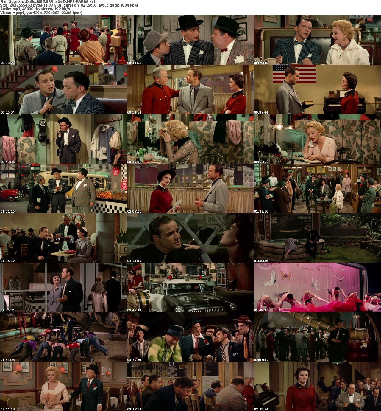 Guys and Dolls 1955 BRRip XviD MP3-RARBG
