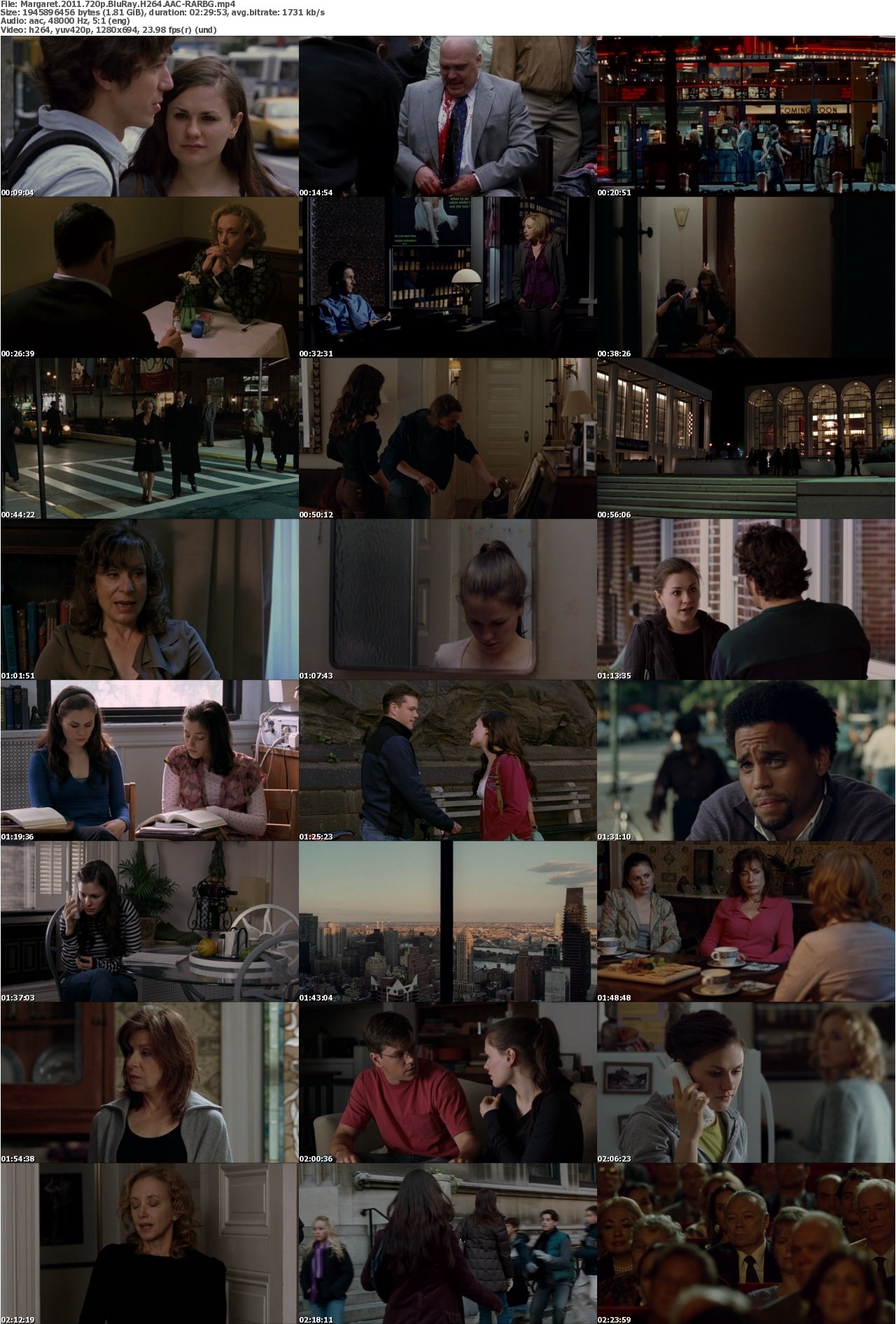 Margaret 2011 720p BluRay H264 AAC-RARBG