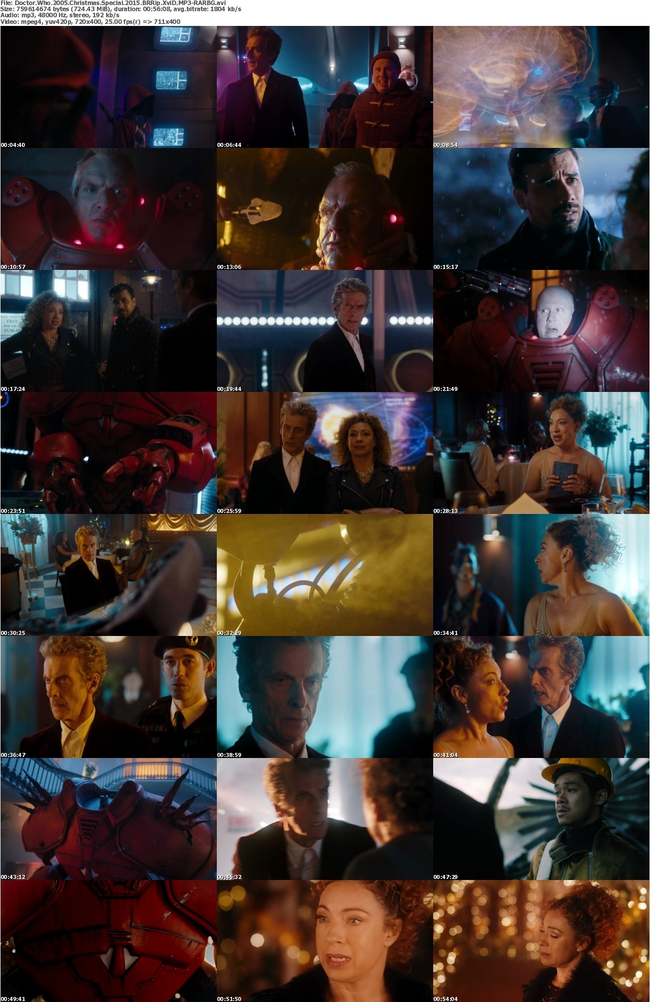 Doctor Who 2005 Christmas Special 2015 BRRip XviD MP3-RARBG