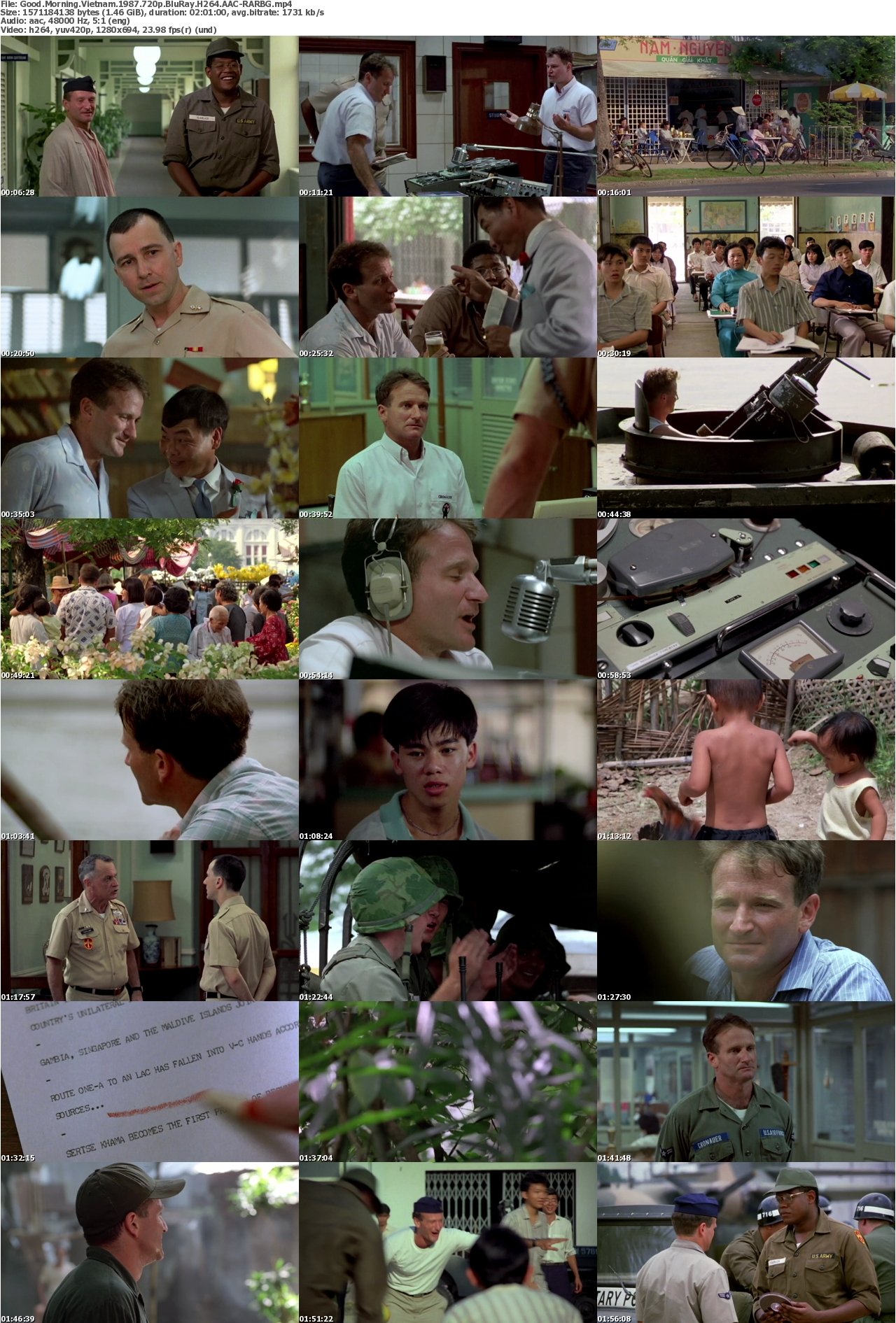 Good Morning Vietnam 1987 720p BluRay H264 AAC-RARBG