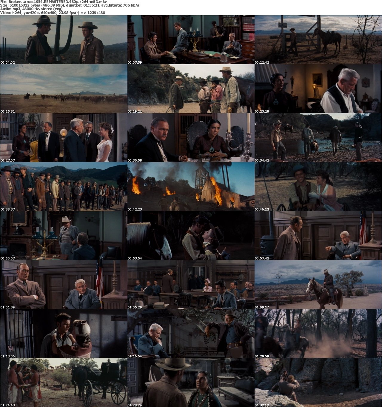 Broken Lance 1954 REMASTERED 480p x264-mSD