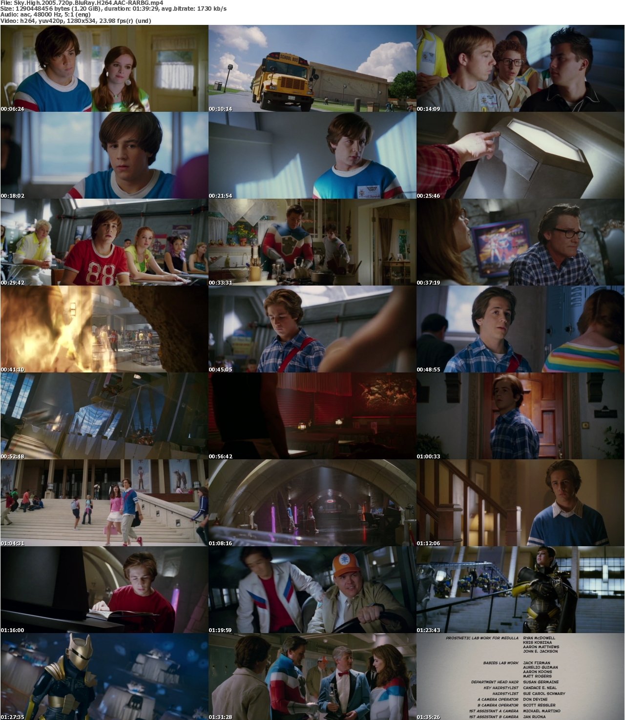 Sky High 2005 720p BluRay H264 AAC-RARBG
