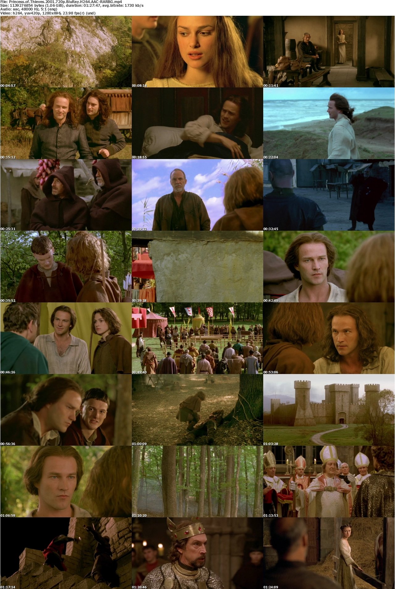 Princess of Thieves 2001 720p BluRay H264 AAC-RARBG