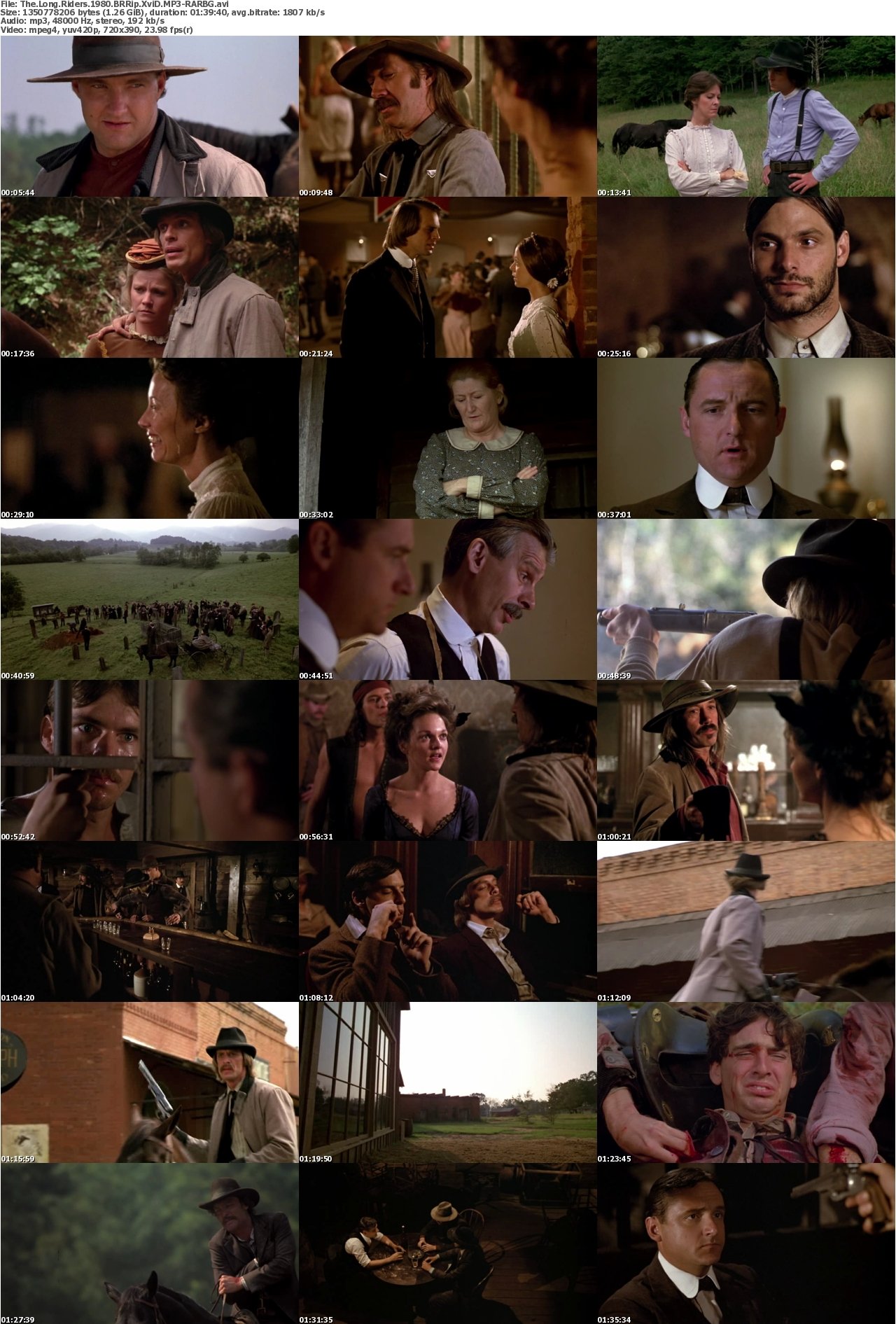 The Long Riders 1980 BRRip XviD MP3-RARBG