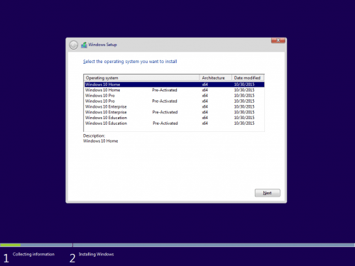 Windows 10 Multiple Editions (x86/x64) 8in1 build 10586 en-US Jan 2016