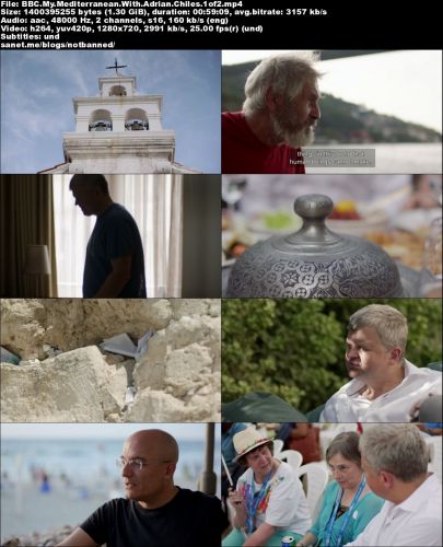 BBC - My Mediterranean with Adrian Chiles (2016) 720p HDTV x264-MVGroup