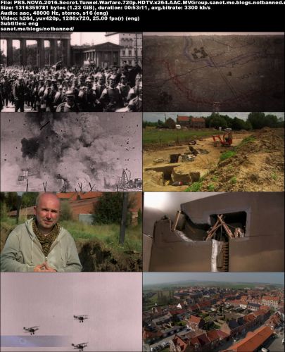 PBS Nova - Secret Tunnel Warfare (2016) 720p HDTV x264-MVGroup
