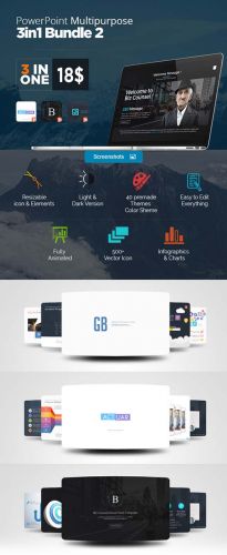 GraphicRiver Power Point 3 In One Bundle 2