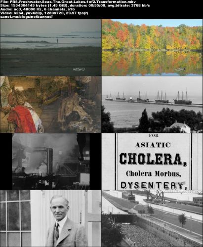 PBS - Freshwater Seas: The Great Lakes (2009) 720p HDTV x264-MVGroup