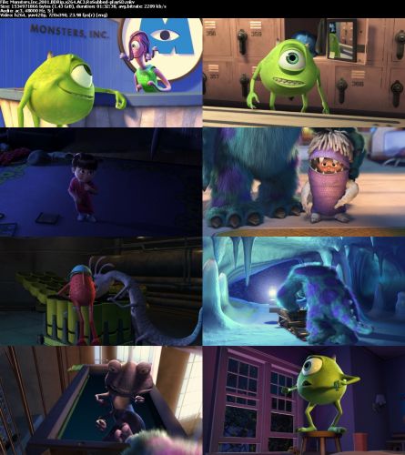 Monsters Inc 2001 BDRip x264 AC3 RoSubbed-playSD
