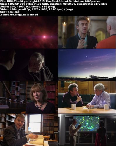 BBC The Sky at Night - The Real Star of Bethlehem (2015) 1080p HDTV x264-MVGroup