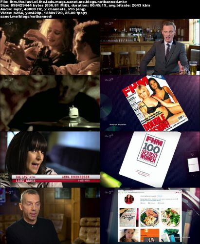 ITV - FHM: The Last of The Lads Mags (2015) 720p HDTV x264-C4TV