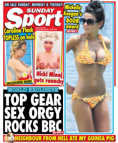 Sunday Sport - 24 January 2016