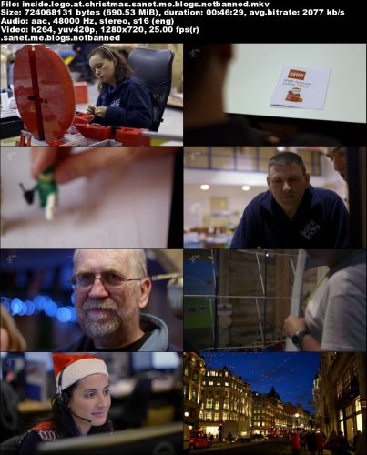 Channel 4 - Inside Lego at Christmas (2015) 720p HDTV x264-C4TV
