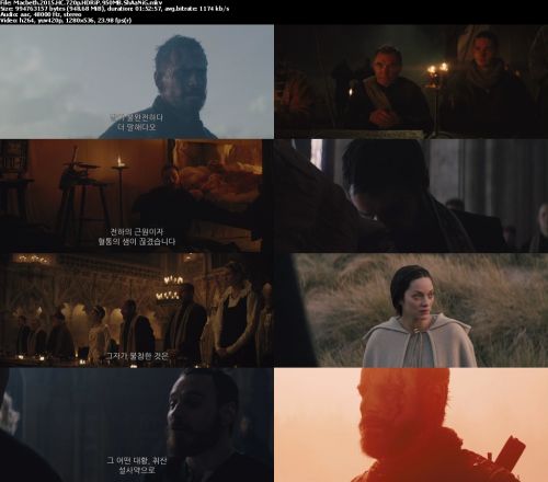Macbeth (2015) HC 720p HDRiP 950MB - ShAaNiG