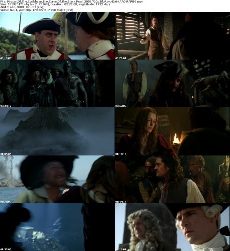 Pirates Of The Caribbean The Curse Of The Black Pearl 2003 720p BluRay H264 AAC-RARBG