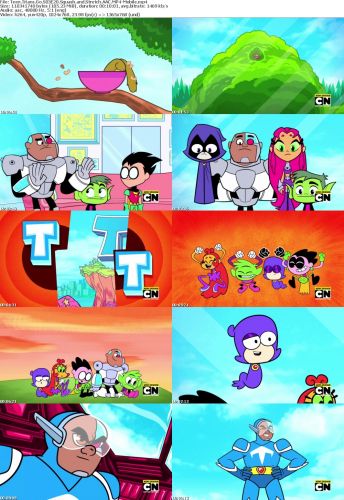 Teen Titans Go S03E20 Squash and Stretch AAC MP4-Mobile