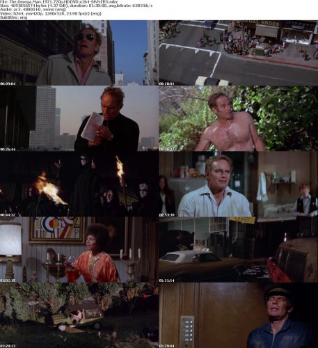 The Omega Man 1971 720p HDDVD x264-SiNNERS