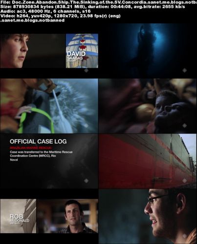 CBC - Abandon Ship: The Sinking of the SV Concordia (2015) 720p HDTV x264-aAF