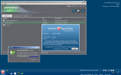 Active Unformat Boot Disk 4.0.7