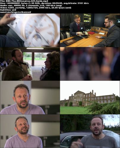 BBC - The Millionaire's Gift Guide (2015) 720p HDTV x264-MVGroup