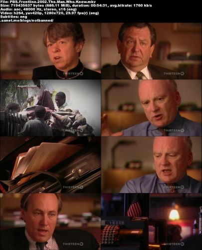 PBS - Frontline: The Man who Knew (2002) 720p HDTV x264-MVGroup