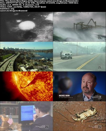 History Channel - The Seven New Signs of the Apocalypse (2016) 720p HDTV x264-DHD