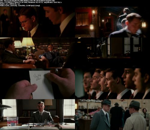 The Good Shepherd 2006 BDRip x264 AC3 RoSubbed-playSD