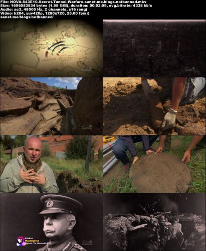 PBS - Nova: Secret Tunnel Warfare (2016) 720p HDTV x264-CURIOSITY