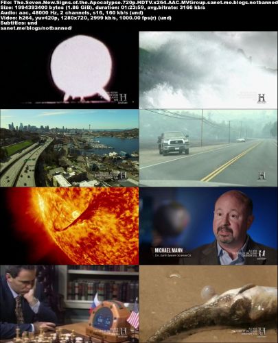 History Channel - The Seven New Signs of the Apocalypse (2015) 720p HDTV x264-MVGroup