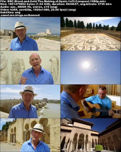 BBC - Blood and Gold: The Making of Spain (2015) 720p HDTV x264-MVGroup