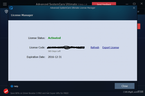 Advanced SystemCare Ultimate 9.0.0.588 Beta
