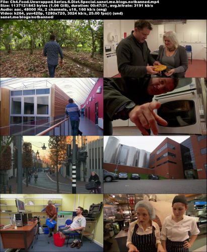 Channel 4 - Food Unwrapped: Series 6 Diet Special (2015) 720p HDTV x264-MVGroup