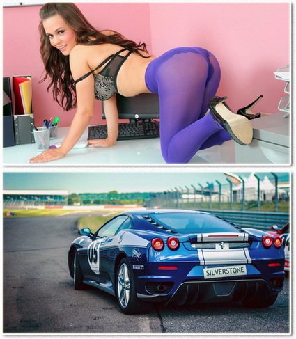 Wallpapers on a desktop 861