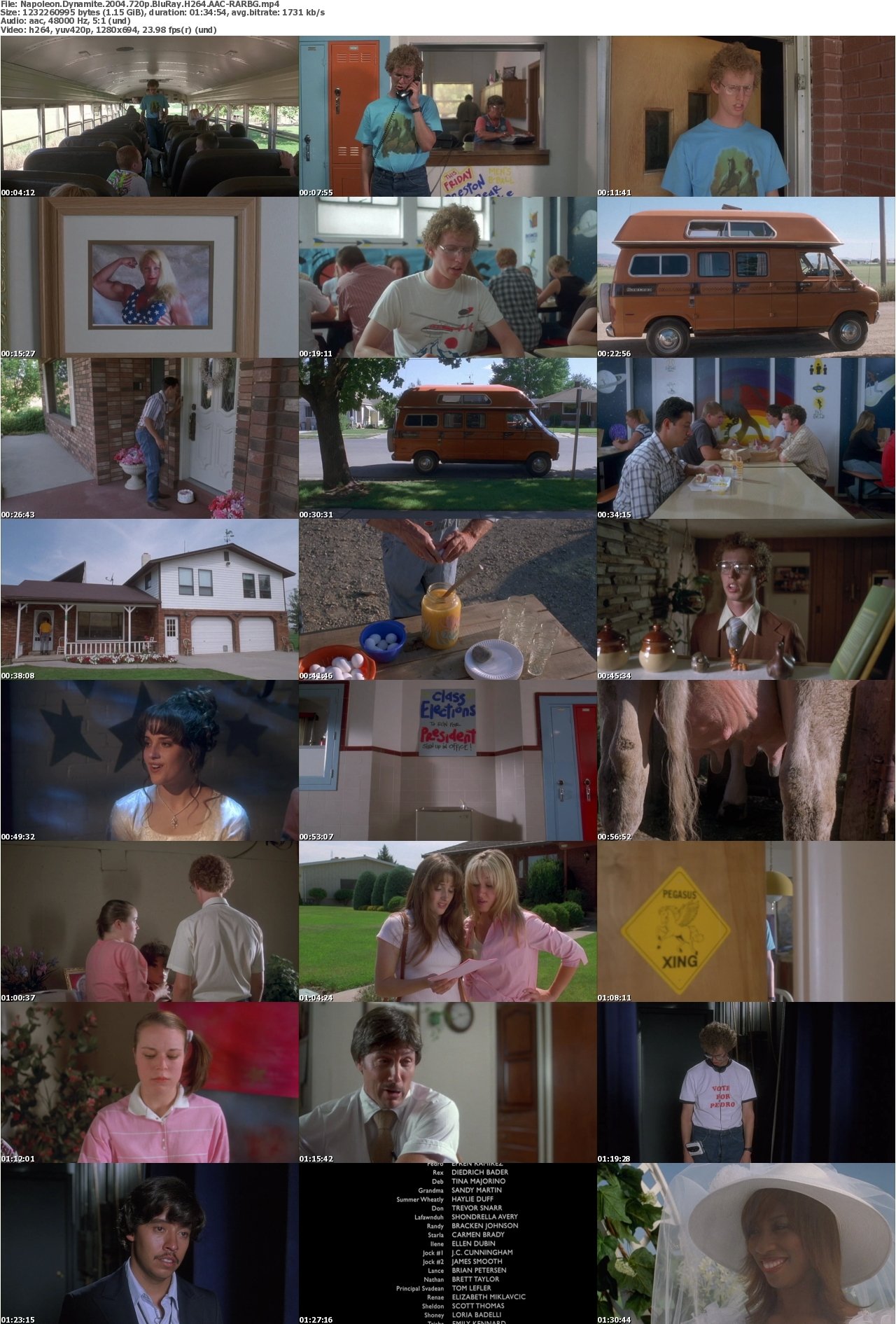 Napoleon Dynamite 2004 720p BluRay H264 AAC-RARBG