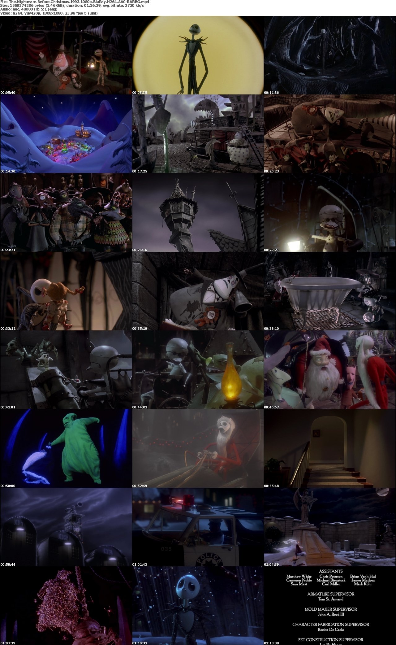 The Nightmare Before Christmas 1993 1080p BluRay H264 AAC-RARBG
