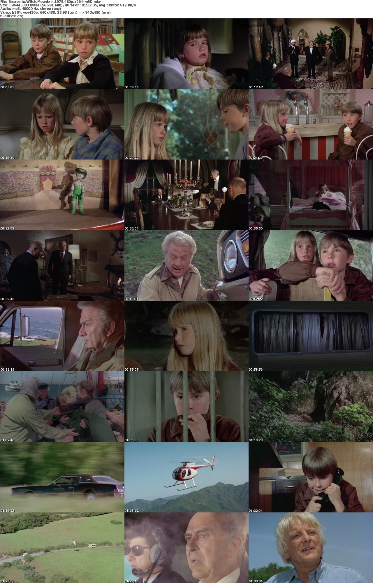 Escape to Witch Mountain 1975 480p x264-mSD